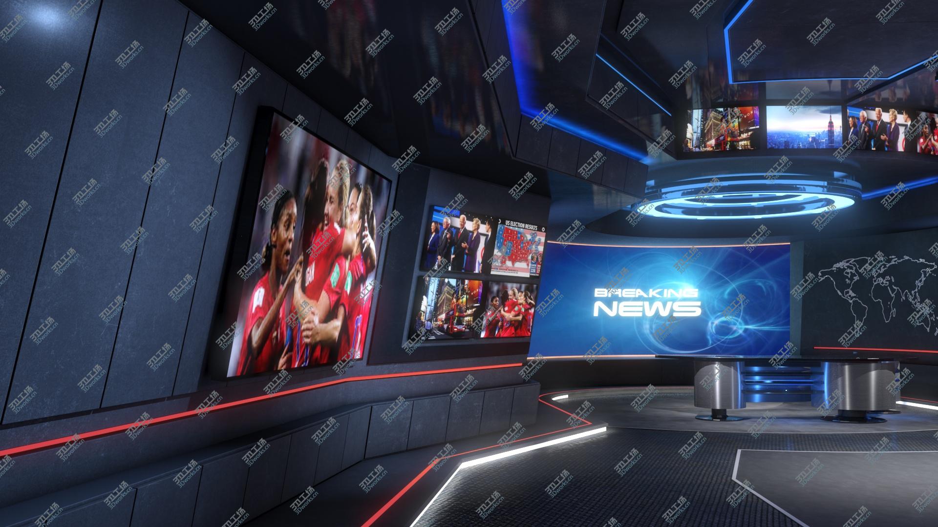 images/goods_img/20210313/VR Studio Breaking News 3D model/2.jpg